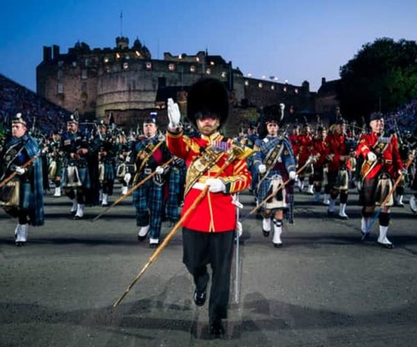 The Royal Edinburgh Military Tattoo Pipes & Drums honor for Malcolm MacLean